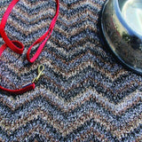 The Rugs Machine‑Washable Chevron Floor Mats