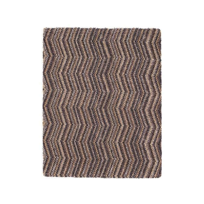 Washable Mat Chevron Design in Multicolour | The Rugs