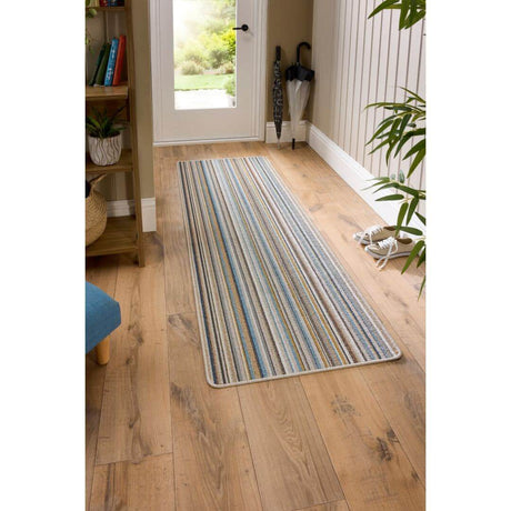 Candy Washable Runners Stripe Design by The Rugs