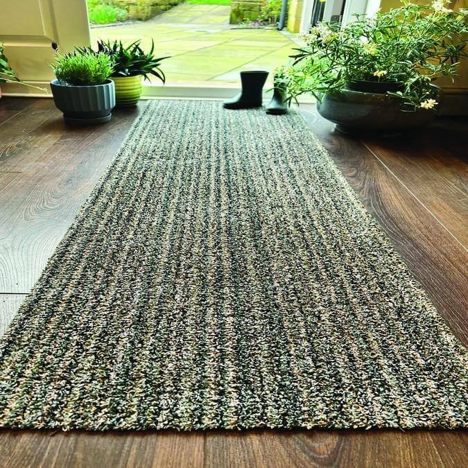 Washable Mat Stripe Design in Multicolour | The Rugs