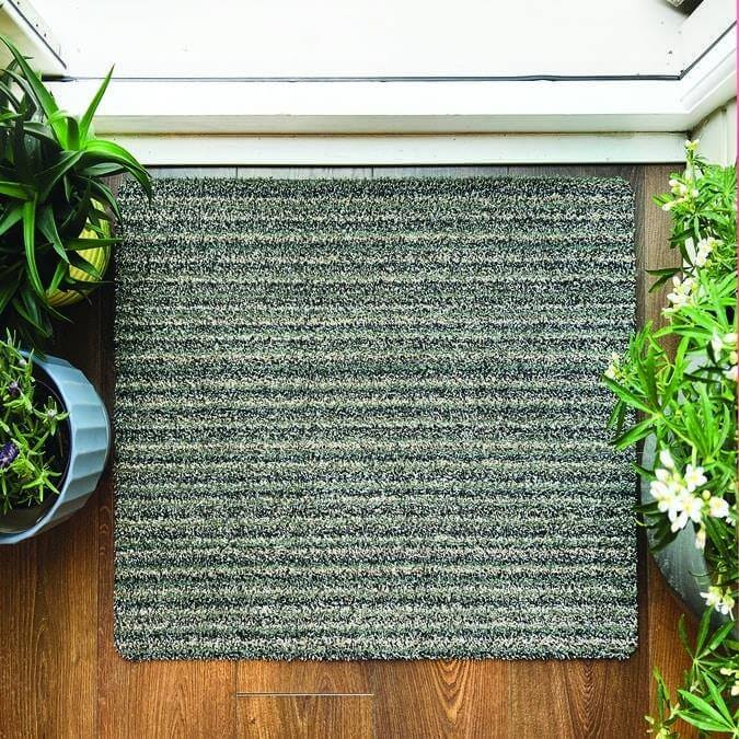 Washable Mat Stripe Design in Multicolour | The Rugs