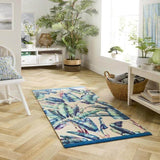 Machine-Washable Tropical Design Indoor Mat | The Rugs