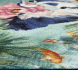 Machine-Washable Tropical Design Indoor Mat | The Rugs