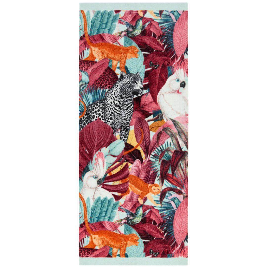 Machine-Washable Tropical Design Indoor Mat | The Rugs