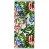 Machine-Washable Tropical Design Indoor Mat | The Rugs