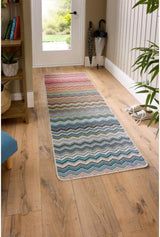 Washable Indoor Mat Stripe Design - Machine washable