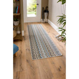 Candy Washable Indoor Mat Chevron Design | The Rugs