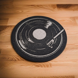 Filamora Studios Retro Vinyl Record Coaster Music Decor