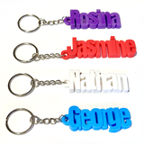 Filamora Studios Personalised Name Keyring