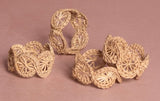 Casa by Josephine Jenno Atlantico Natural Iraca Woven Napkin Ring
