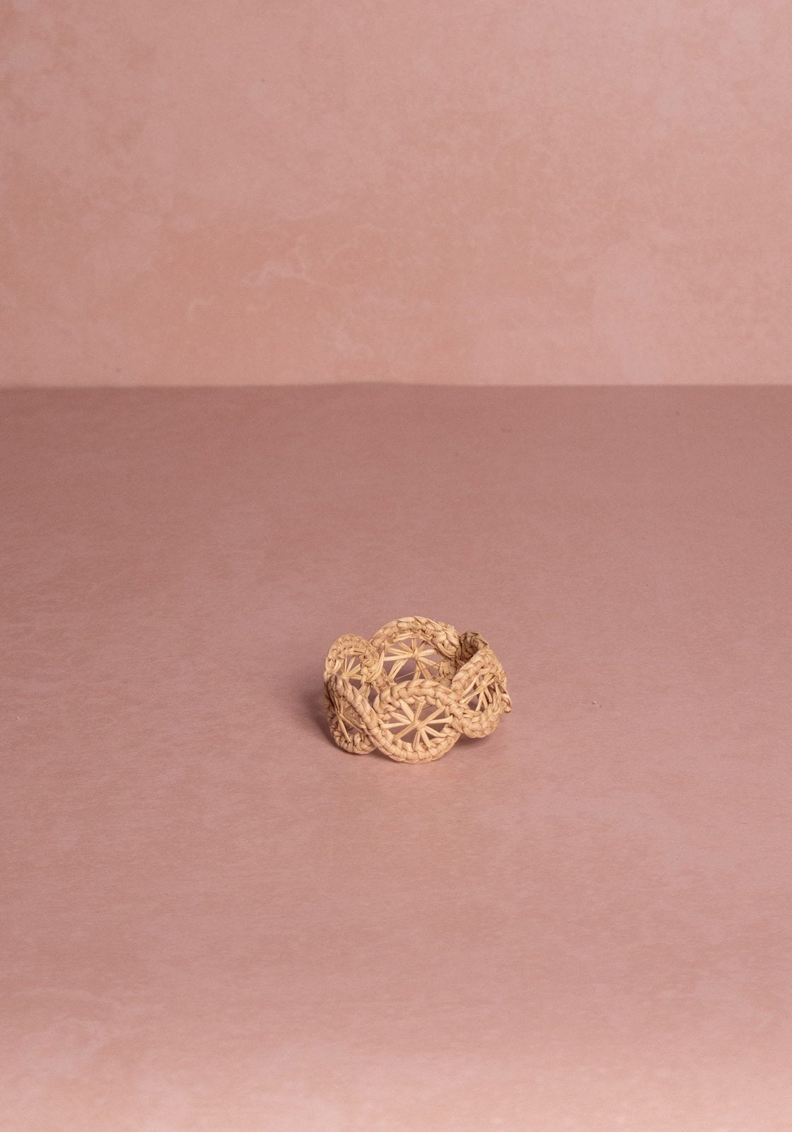 Casa by Josephine Jenno Atlantico Natural Iraca Woven Napkin Ring