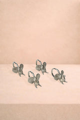 Casa by Josephine Jenno Elephant Safari Pewter Napkin Ring - Set of 4