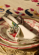 Casa by Josephine Jenno Elephant Safari Pewter Napkin Ring - Set of 4
