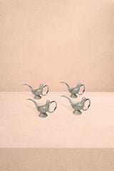 Casa by Josephine Jenno Pheasant Feathered Pewter Napkin Ring - Set of 4