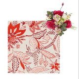 Casa by Josephine Jenno Bossa Nova Red Table Napkin - Set of 4