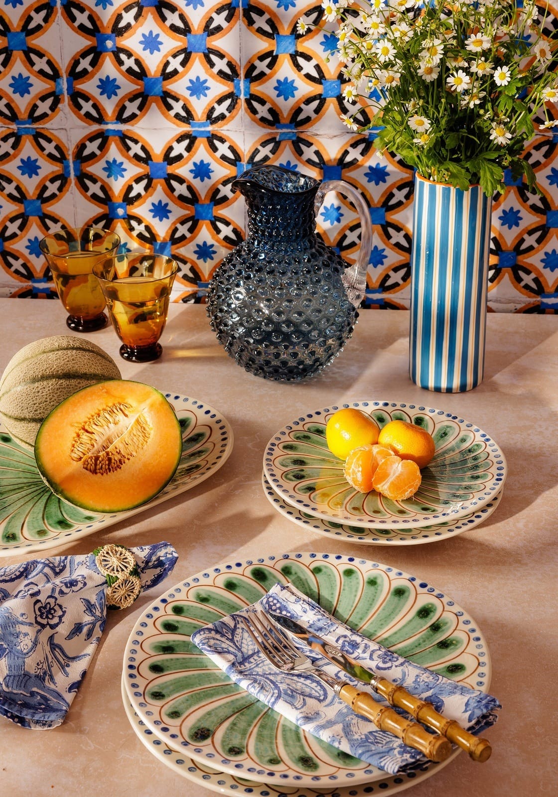 Casa by Josephine Jenno From Jaipur With Love Table Napkin Set of 4