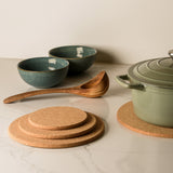 Portuguese Treasures Natural Cork Hot Pot Stand, Round Oval Square Rectangular
