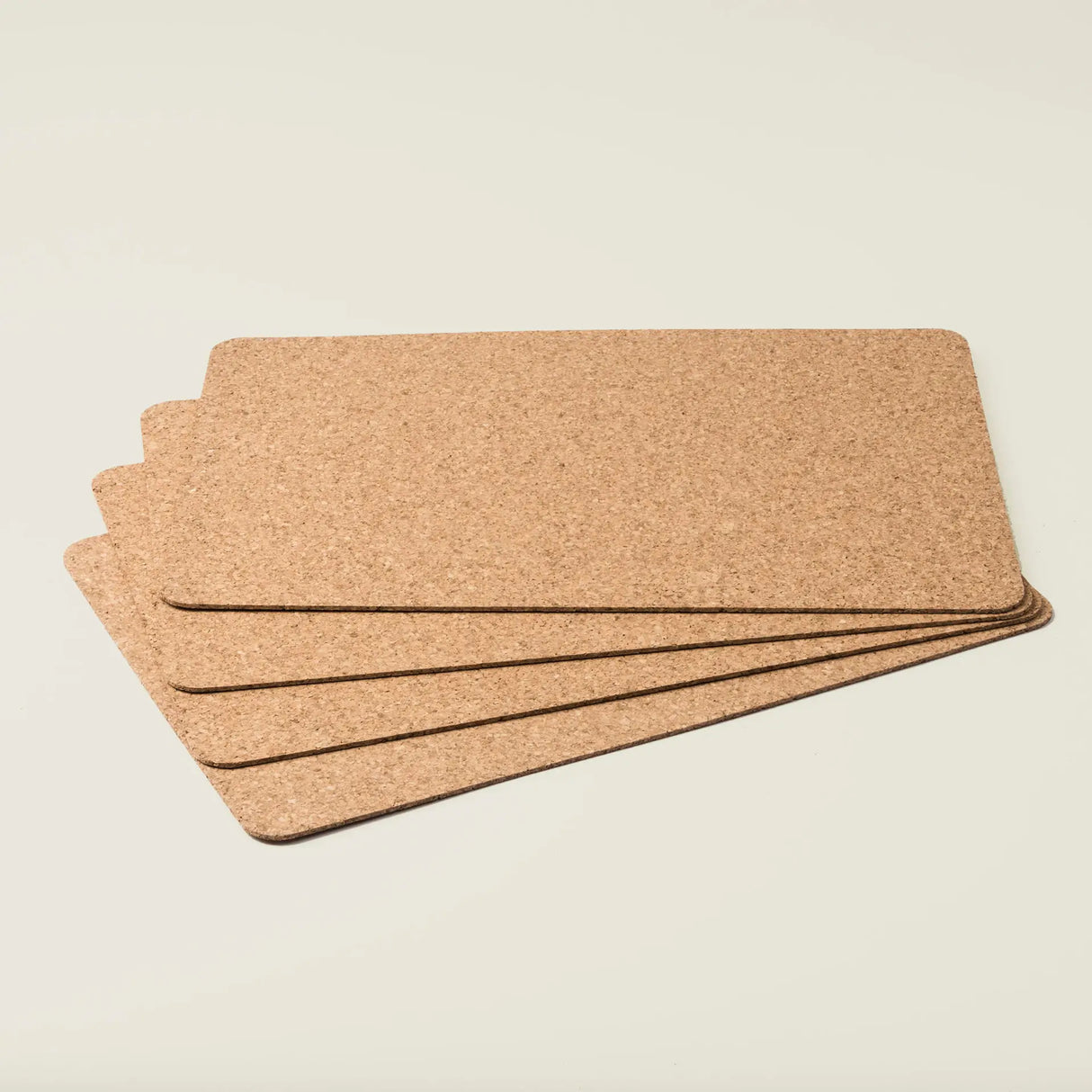 Portuguese Treasures Natural Rectangular Cork Placemats