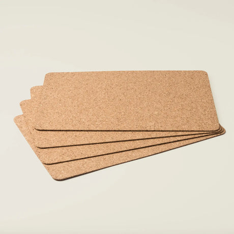 Portuguese Treasures Natural Rectangular Cork Placemats