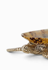 Casa by Josephine Jenno Turtle Salt & Cellar Pepper Pots with Spoons Pair