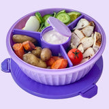 Yumbox Poke Bowl with 3 Compartment Divider - Various Colours