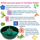 Yumbox Poke Bowl with 3 Compartment Divider - Various Colours