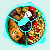 Yumbox Poke Bowl with 3 Compartment Divider - Various Colours