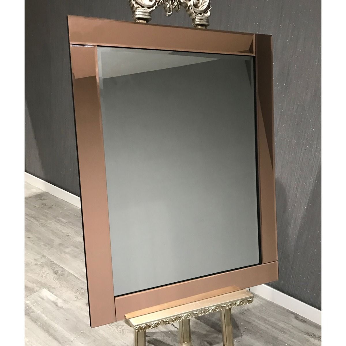 Pagazzi Newton Bronze Mirror - 95x75cm