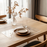 Nicoman PVC Dining Table Mat - Transparent