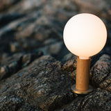 Tala Knuckle Table Lamp in Walnut