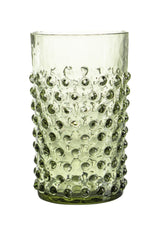 Casa by Josephine Jenno Olive Green Dew Drop Tumblers - Set of 4