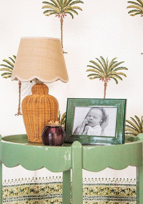 Casa by Josephine Jenno Olive Green Dream Striped Photo Frame 6x4