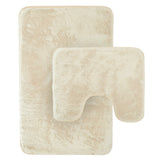 2 Piece Extra Soft Non Slip Bath Mat Set by OLIVIA ROCCO
