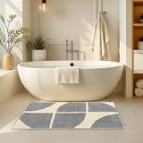 Stockholm Bath Mat Cotton Floor Rug by OLIVIA ROCCO