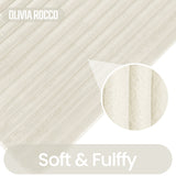 2 Piece Ribbed Bath Mat Set by OLIVIA ROCCO