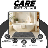 Jumbo Loop Bath Mat by OLIVIA ROCCO