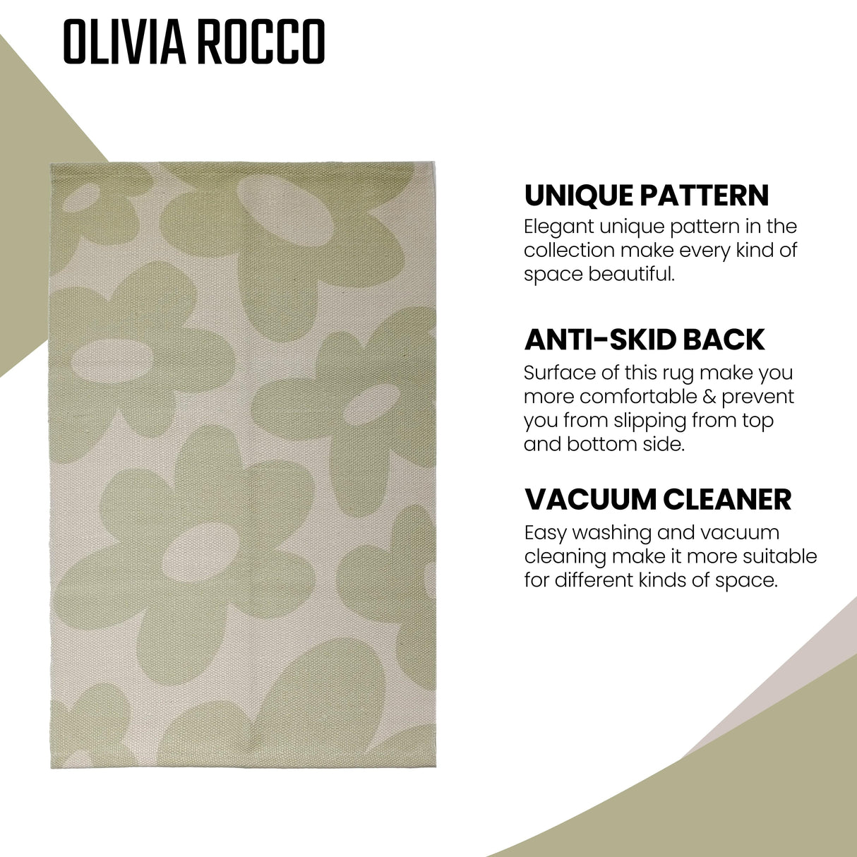 Printed Rug Jardin Design by OLIVIA ROCCO
