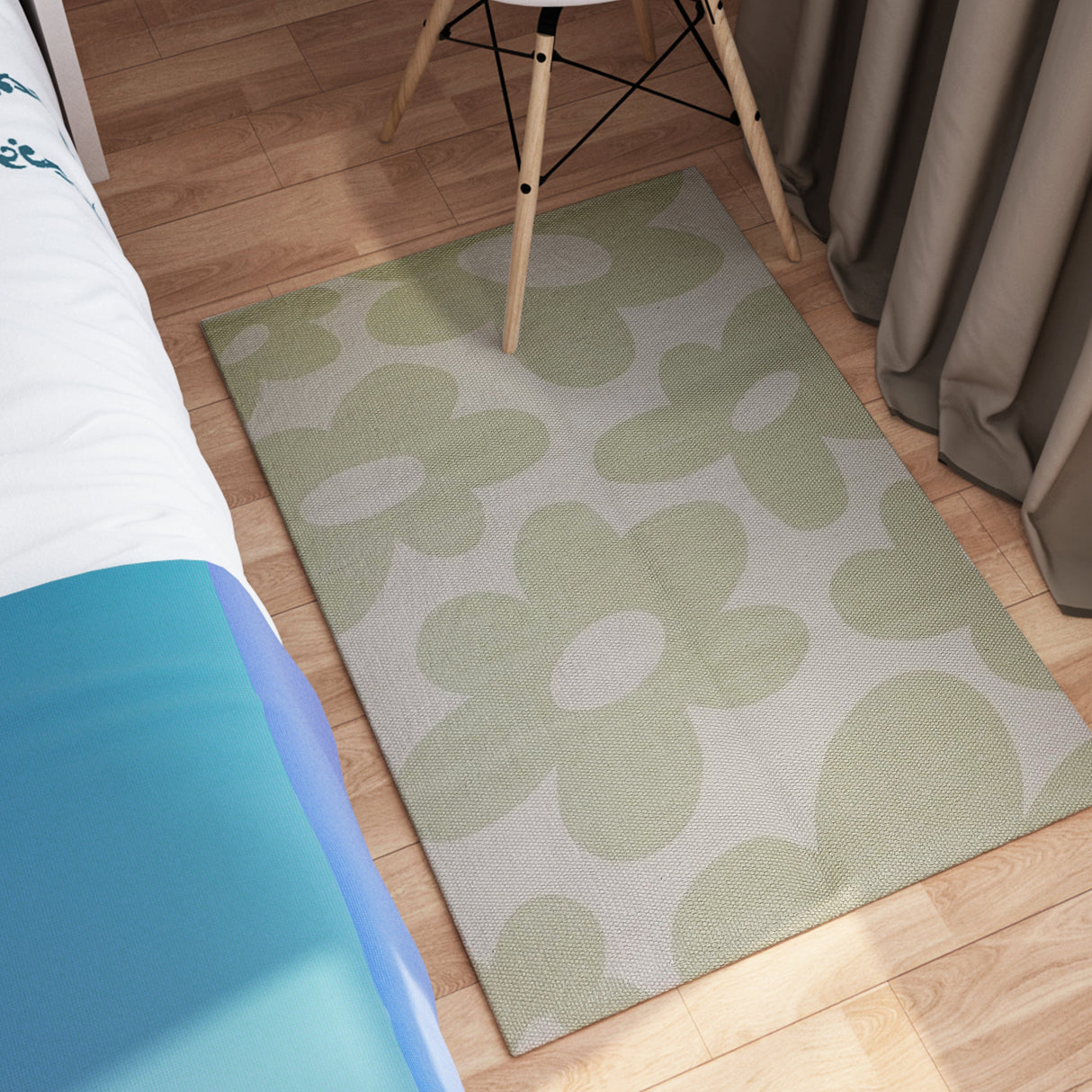 Printed Rug Jardin Design by OLIVIA ROCCO