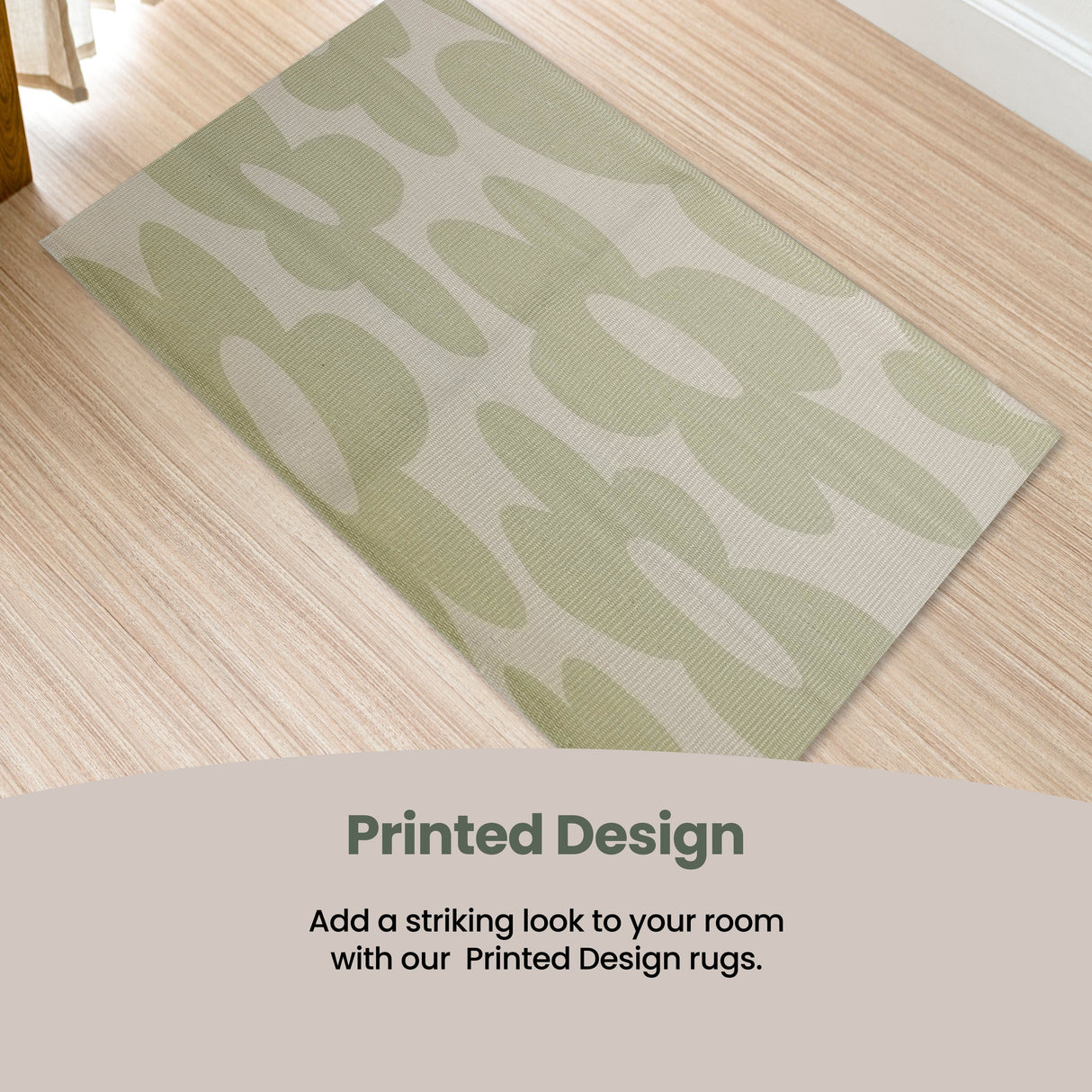 Printed Rug Jardin Design by OLIVIA ROCCO