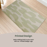 Printed Rug Jardin Design by OLIVIA ROCCO