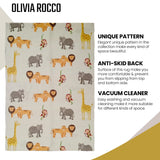 Animal Printed Floor Rug by OLIVIA ROCCO - 60 x 90cm