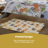 Animal Printed Floor Rug by OLIVIA ROCCO - 60 x 90cm