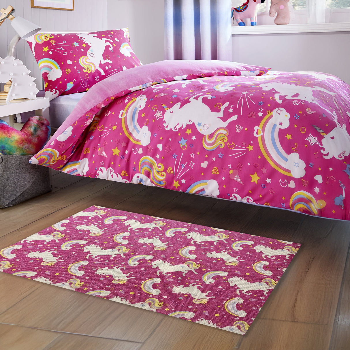 Animal Printed Rug Unicorn by OLIVIA ROCCO - 60 x 90cm