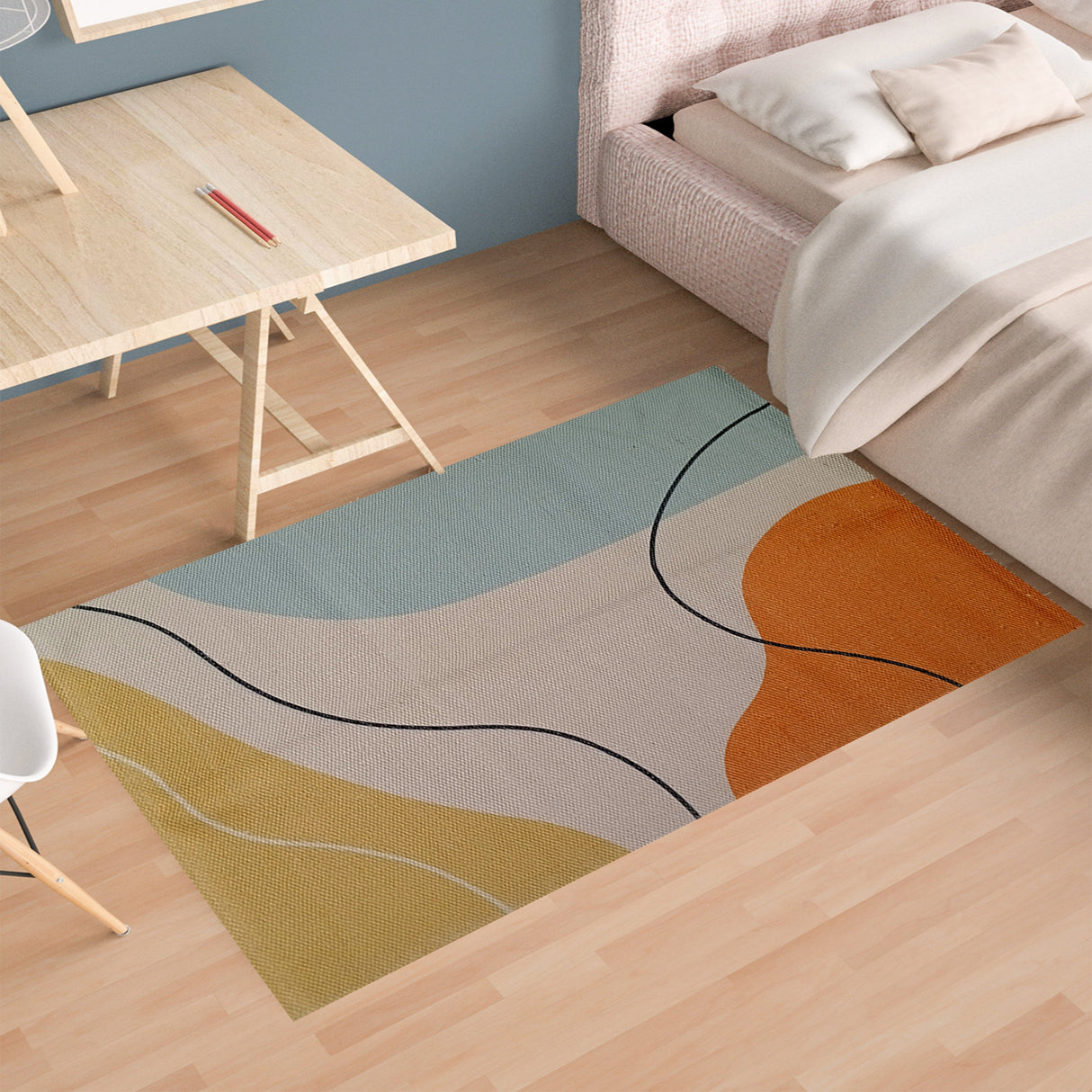 Printed Floor Rug Venus Design by OLIVIA ROCCO