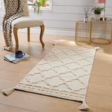 Marrakesh Hand Woven Cotton Rug by OLIVIA ROCCO