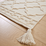 Marrakesh Hand Woven Cotton Rug by OLIVIA ROCCO