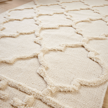 Marrakesh Hand Woven Cotton Rug by OLIVIA ROCCO