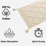 Marrakesh Hand Woven Cotton Rug by OLIVIA ROCCO