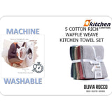 20 Pack Cotton Tea Towel by OLIVIA ROCCO - 45cm x 65cm
