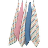 5 Pack Super Absorbent Cotton Kitchen Tea Towels by OLIVIA ROCCO - 45cm x 65cm